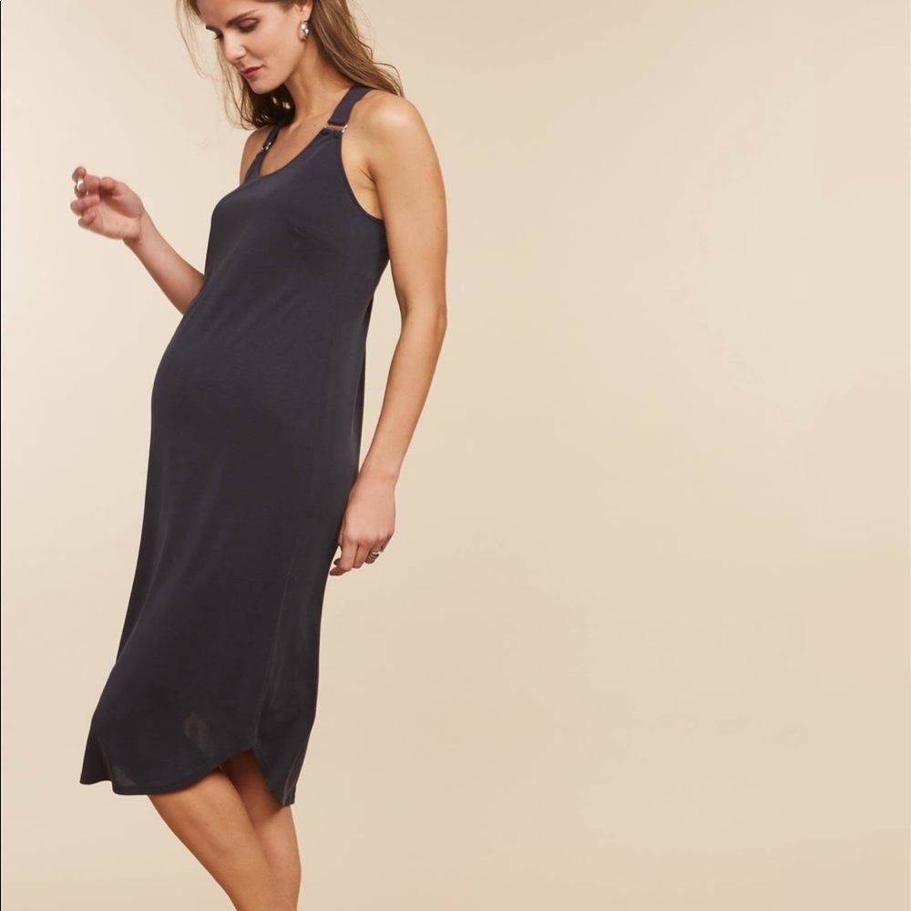 Black Maternity Dress